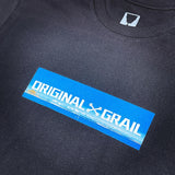 Original Grail “Magic Island” Box Logo S/S Black Tee