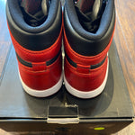 JORDAN 1 RETRO BRED "BANNED" 2016 (PRE-OWNED) REPLACEMENT BOX 555088001 SIZE 8.5