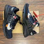 NIKE AIR PRESTO OFF-WHITE BLACK 2018 (PRE-OWNED) AA3830002 SIZE 7