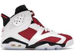 JORDAN 6 RETRO CARMINE 2021 (GS) 384665106 SIZE 6Y, 6.5Y