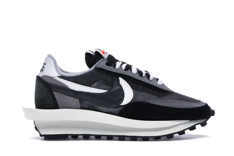 NIKE LD WAFFLE SACAI BLACK BV0073001 SIZE 8.5