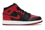 JORDAN 1 MID BANNED 2020 (GS) 554725074 SIZE 5.5Y, 6Y, 6.5Y